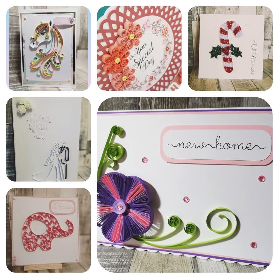 Quilled Greeting Card
