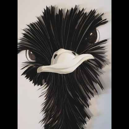 Bespoke Paper Ostrich