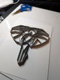 Handcrafted Quilled Art: Geometric Design